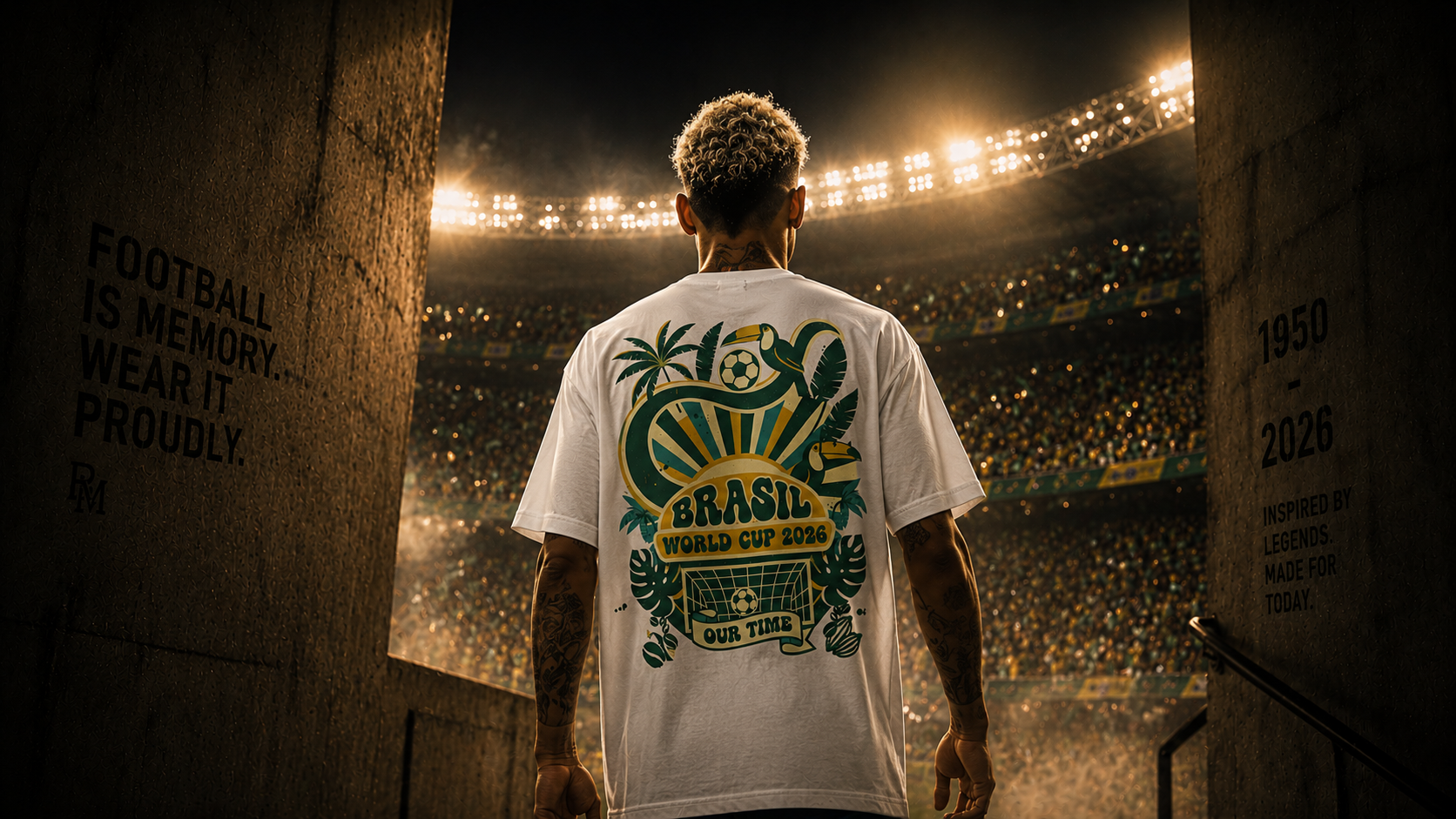 Retro Mundial — football is memory, wear it proudly